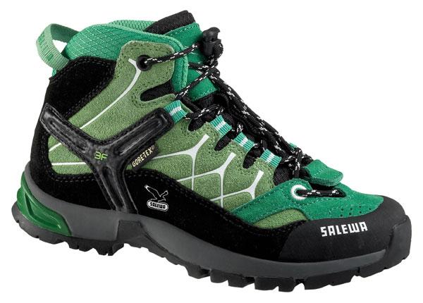 Foto Niños Salewa Alp Trainer Mid Goretex Bamboo Kids