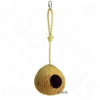 Foto Nido para pa'jaros de coco - Dia'metro: 12 cm