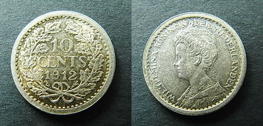 Foto Niederland 10 Cent 1912