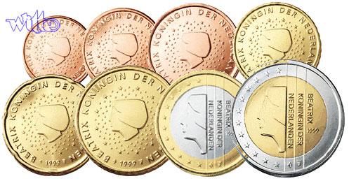 Foto Niederlande 1 Cent -2 Euro, 3 88 Mixsatz