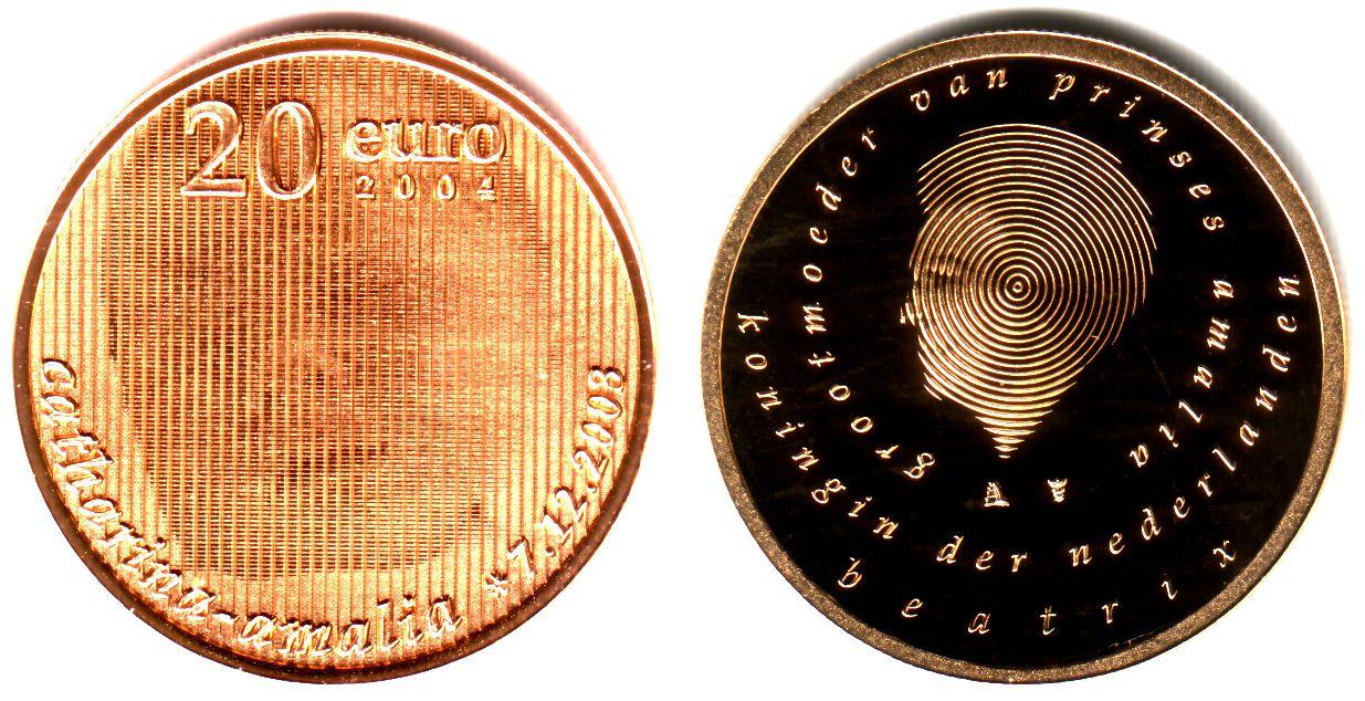 Foto Niederlande 20 Euro 2004