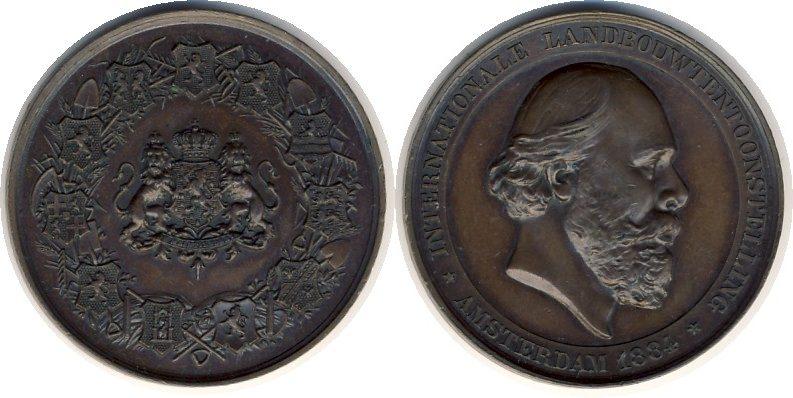 Foto Niederlande Bronzemedaille 1884