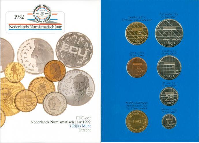 Foto Niederlande Holland Coin Fair-Set 1992