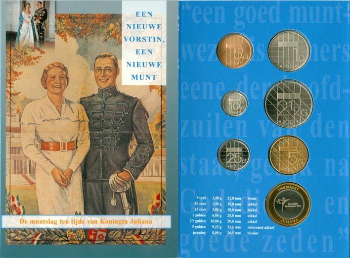 Foto Niederlande Holland Coin Fair-Set 2001