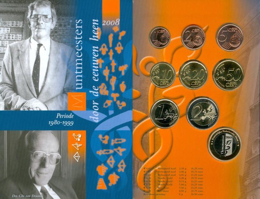 Foto Niederlande Holland Coin Fair-Set 2008