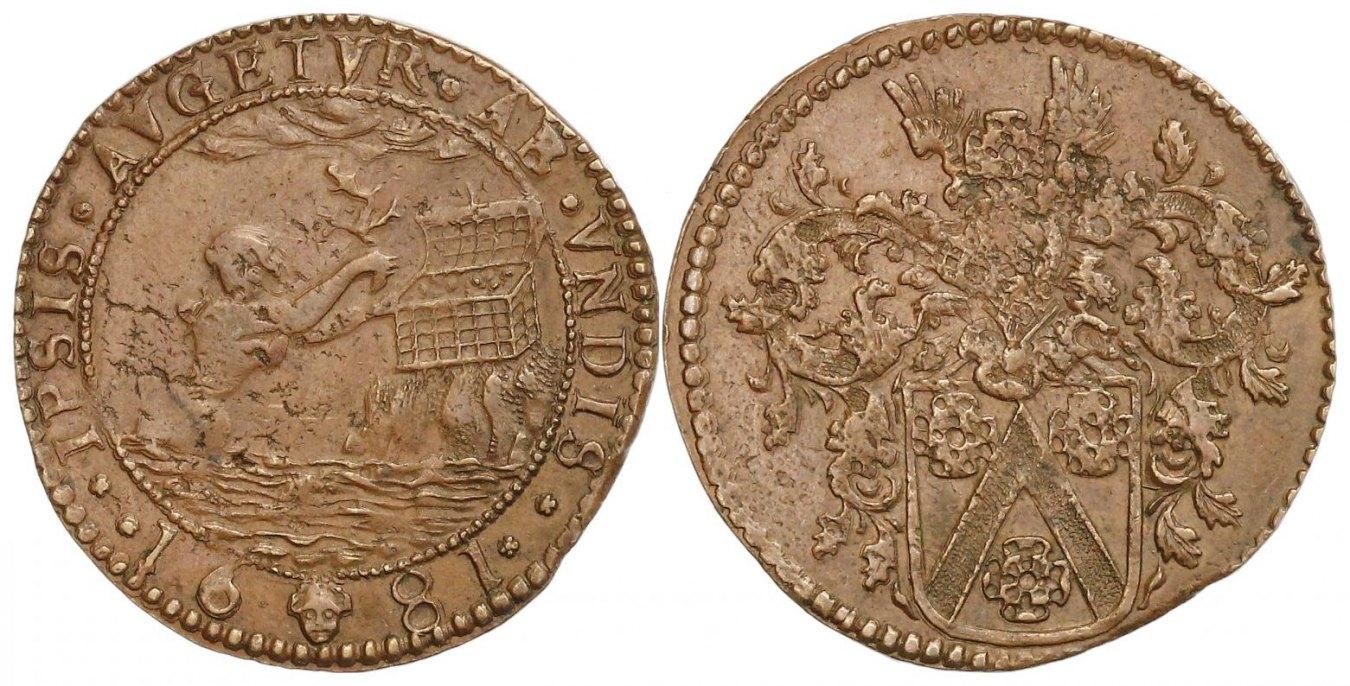 Foto Niederlande-Rechenpfennige Rechenpfennig 1681