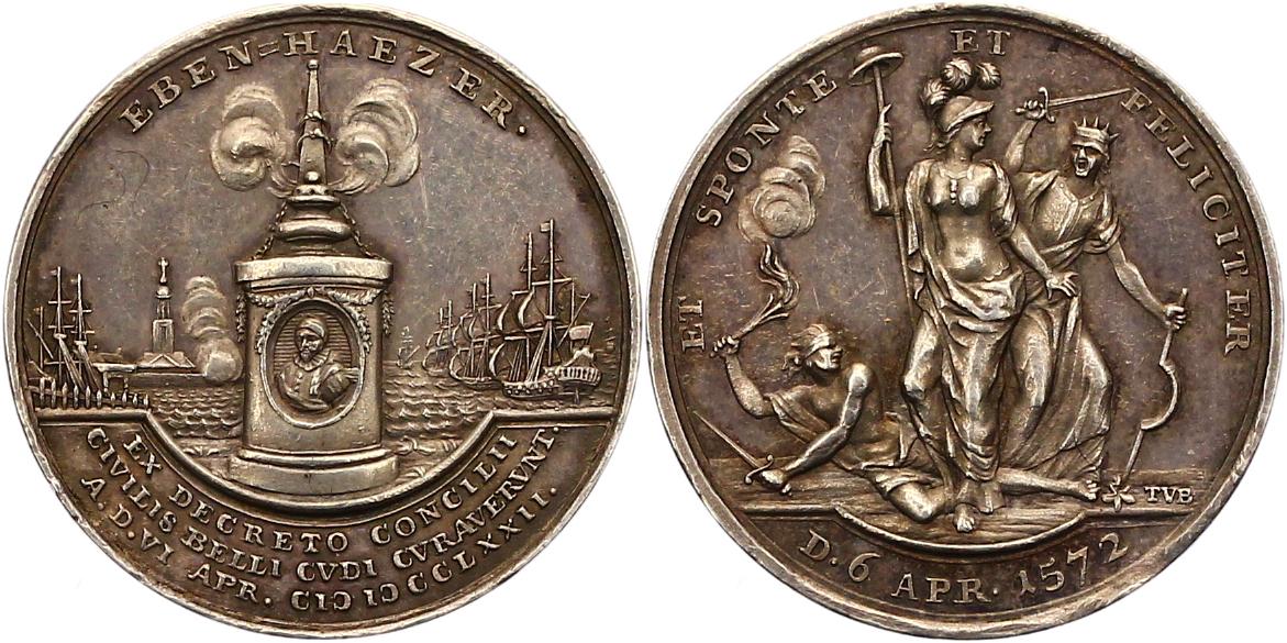 Foto Niederlande-Zeeland, Provinz Silbermedaille 1772
