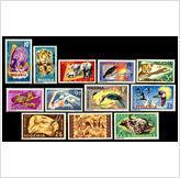 Foto Nigeria Stamps 1965 Lioness & other designs Scott 184-97 ex 187,190 Mostly MNH