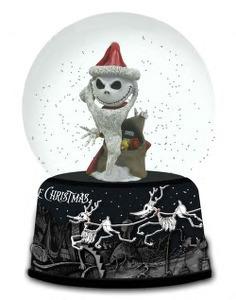 Foto Nightmare Before Christmas Snow Globe Santa Jack