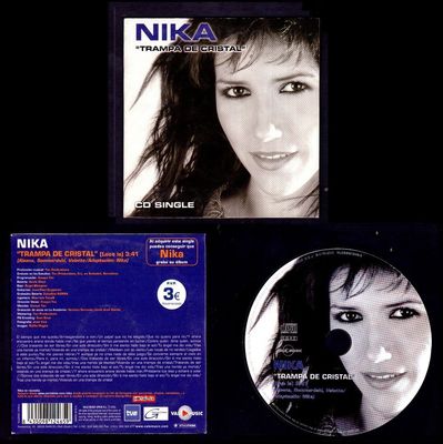 Foto Nika - Trampa De Cristal - Spain Cd Single Vale Music 2003 - Promo - 1 Track
