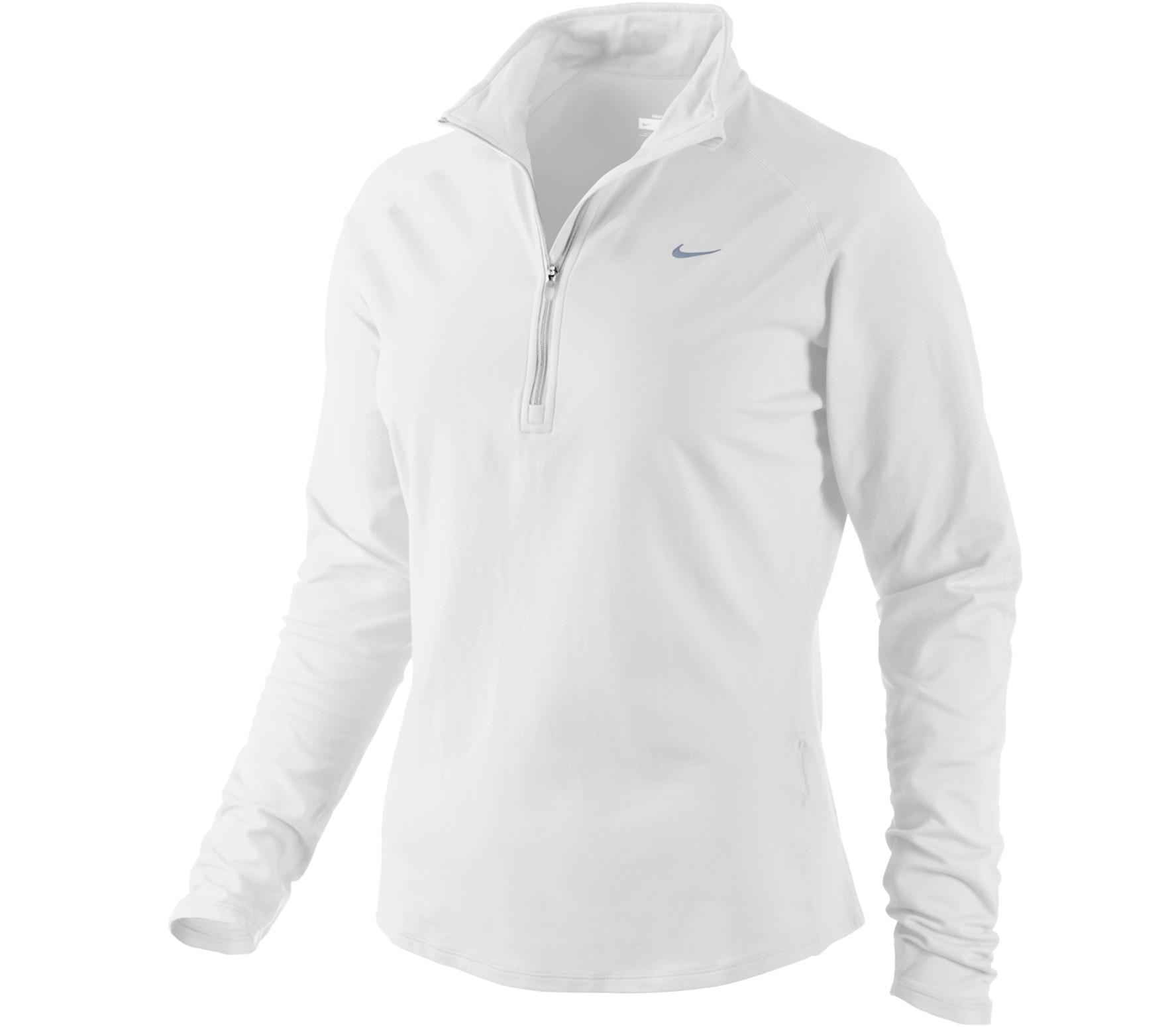 Foto Nike - Camiseta de Running Mujer Element 1/2 ZIP blanco - SP13