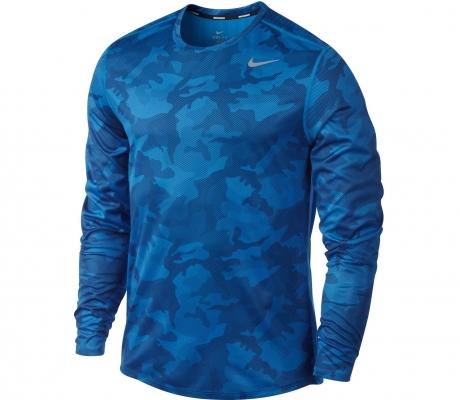 Foto Nike - Camiseta running Hombre Subimated Longsleeve Camo - HO12 - L