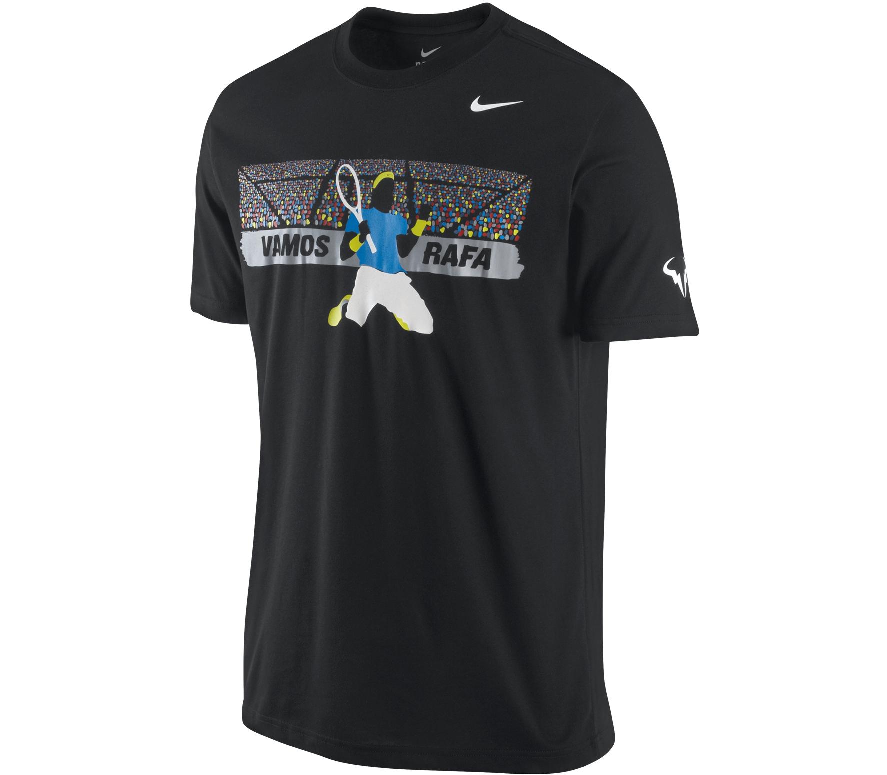 Foto Nike - Rafa Nadal Power Court Graphic Tee negro - FA12