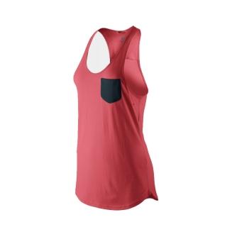Foto NIKE 6.0 Camiseta de tirantes LUXE LAYER PKT TANK Mujer Rosa salmón