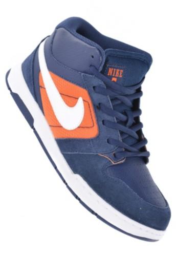 Foto Nike Actionsports Kids Morgan Mid 3 JR midnight navy/white-urbn orng