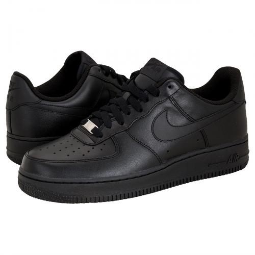 Foto Nike Air Force 1 '07 Basketball Shoes Black/Black