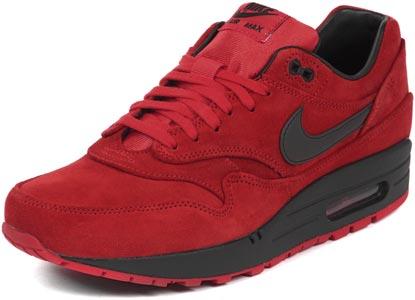 Foto Nike Air Max 1 calzado rojo negro 41,0 EU 8,0 US
