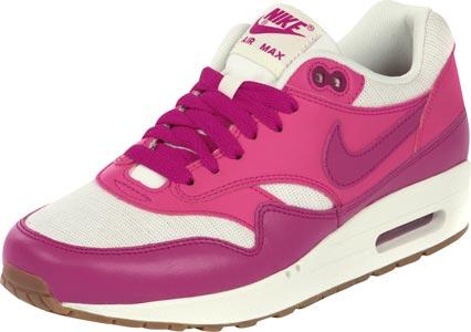 Foto Nike Air Max 1 W calzado beige blanco rosa 38,5 EU 7,5 US