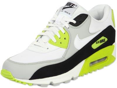 Foto Nike Air Max 90 Le calzado verde blanco negro 40,0 EU 7,0 US