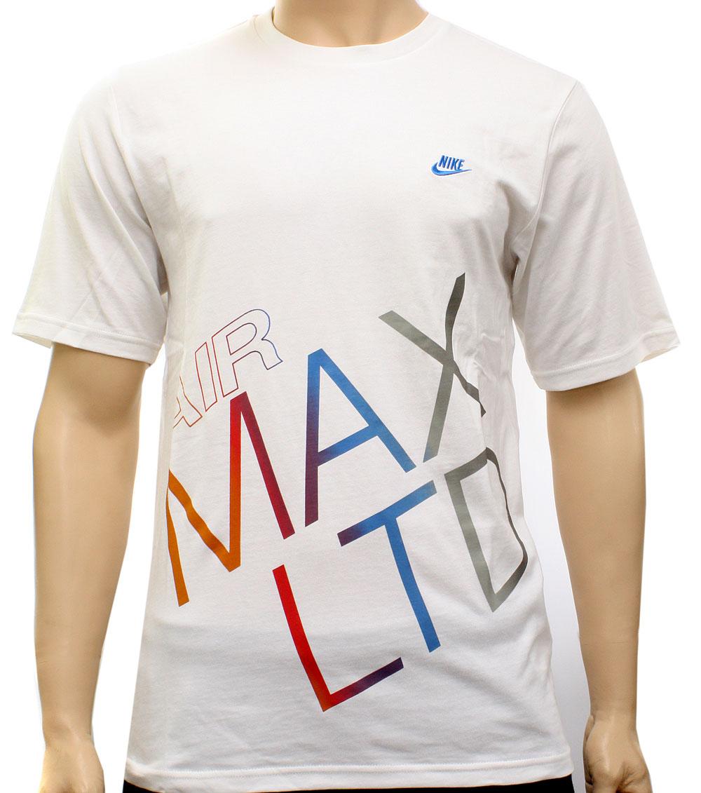 Foto Nike Air Max Ltd White Mens T-shirt