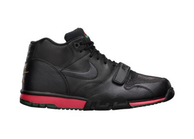 Foto Nike Air Trainer 1 Mid Premium Zapatillas - Hombre - Negro/Rojo - 13