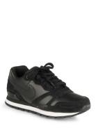 Foto Nike Air Waffle Trainer Leather negro blanco