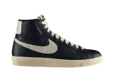 Foto Nike Blazer Mid Leather Zapatillas - Mujer - Negro/Crema - 12