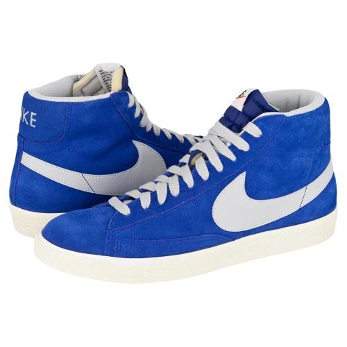 Foto Nike Blazer Mid PRM Vintage Suede Sneakers Deep Navy Royal/Strata Grey