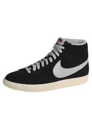 Foto Nike Blazer Mid PRM Vntg Suede Black/Strata Grey 42 - Zapatillas