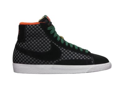 Foto Nike Blazer Mid Woven Zapatillas - Hombre - Negro/Verde - 11.5
