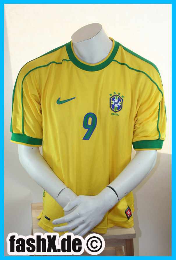 Foto Nike Brazil Brazilia camiseta maillot 1998 talla adulto S Ronaldo il