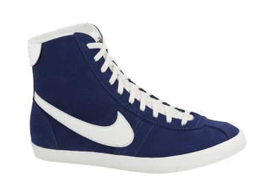 Foto Nike Bruin Lite Mid Zapatillas - Mujer - Azul/Crema - 8.5