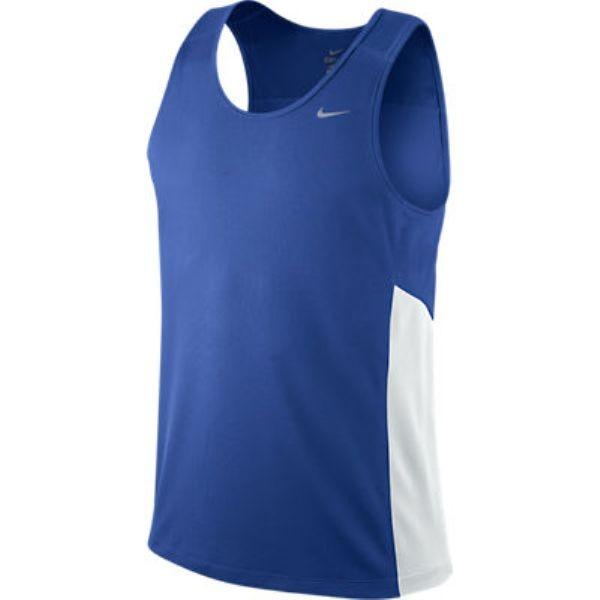 Foto Nike camiseta correr miller tirantes azul