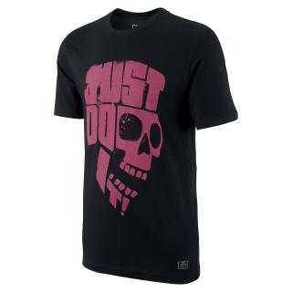 Foto Nike Camiseta Stencil Negro Rosa