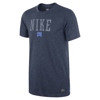 Foto Nike Dri-FIT Blend Stymie Push Through Camiseta - Hombre - Azul - L