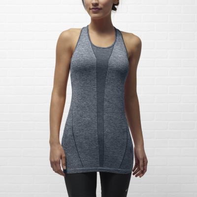 Foto Nike Dri-FIT Knit Camiseta de tirantes de running - Mujer - Azul - M