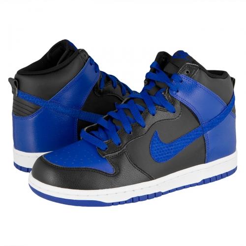 Foto Nike Dunk High Basketball zapatos negro/Old azul eléctrico/blanco