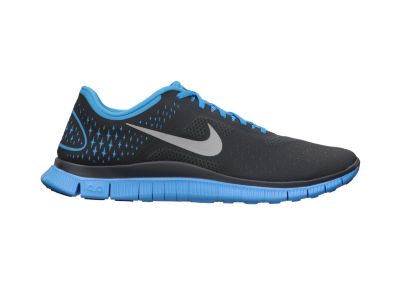 Foto Nike Free 4.0 Zapatillas de running - Hombre - Negro/Azul - 10