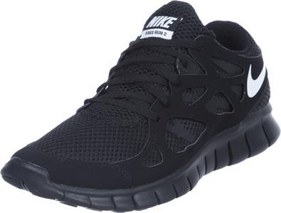 Foto Nike Free Run 2 calzado negro blanco 46,0 EU 12,0 US