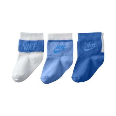 Foto Nike Graphic High-Quarter Calcetines (3 pares) - Bebés - Azul - M