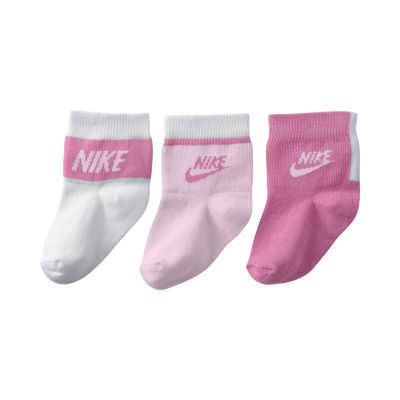 Foto Nike Graphic High-Quarter Calcetines (3 pares) - Bebés - Rosa - M