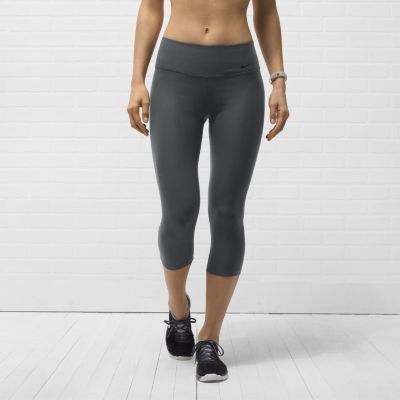 Foto Nike Legend 2.0 Tight Poly Pantalón pirata de entrenamiento - Mujer - Gris - XS