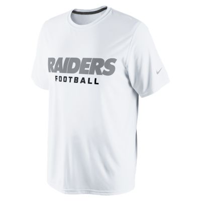 Foto Nike Legend Font (NFL Raiders) Camiseta de entrenamiento - Hombre - Blanco - XL