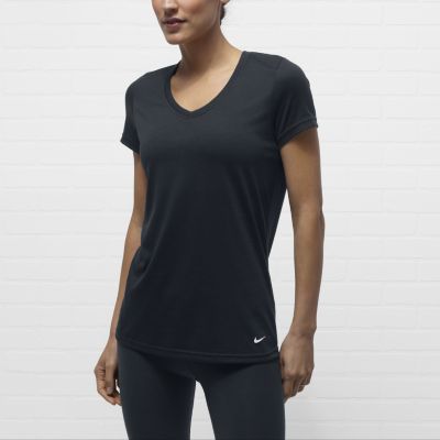Foto Nike Loose Tri-Blend Camiseta - Mujer - Negro - XS