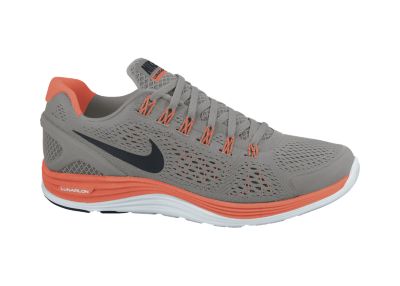 Foto Nike LunarGlide+ 4 Zapatillas de running – Hombre - Gris/Naranja - 8
