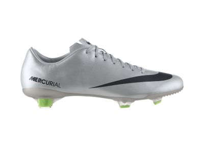 Foto Nike Mercurial Veloce Botas de fútbol para terreno firme - Hombre - Plateado/Negro - 14
