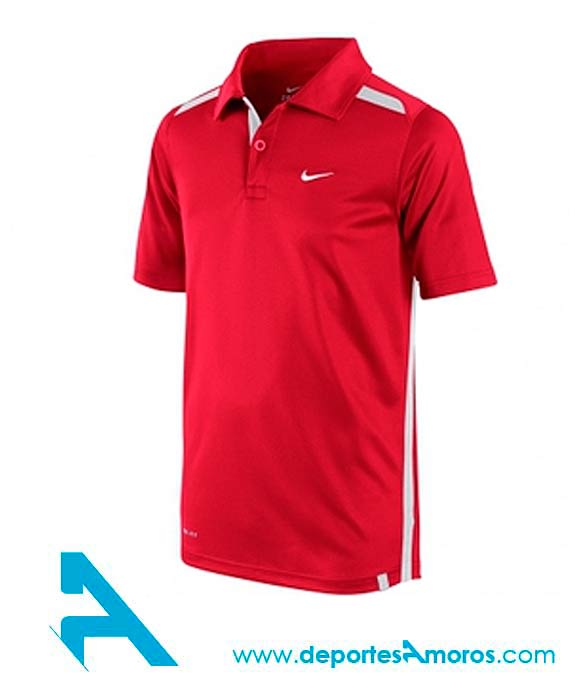 Foto Nike Polo Club Ss Junior Rojo