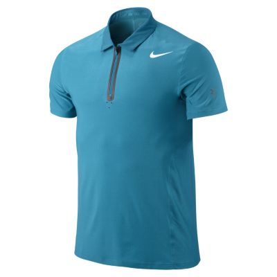 Foto Nike Premier RF Polo de tenis - Hombre - Azul/Blanco - XL
