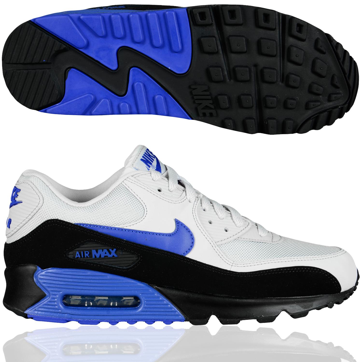 Foto Nike Shoe Air Max 90 Essential La Zapatilla De Deporte Bajo Negro Gris