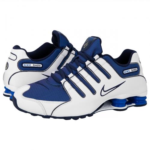 Foto Nike Shox Nz zapatillas deportivas blanco/Midnight azul talla 45.5